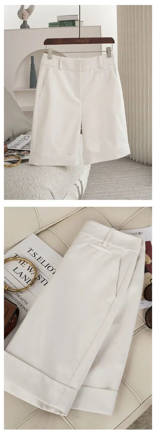 Short Cargo Femme Taille Haute Casual | MDN