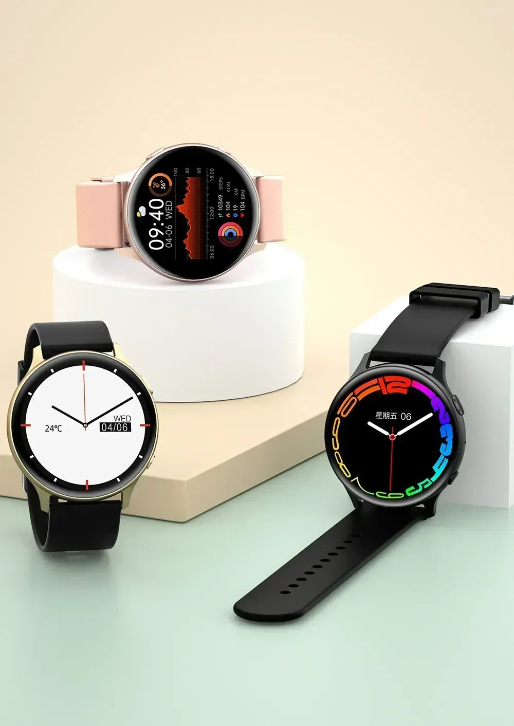 Montre Connectée Acier 1.32" Appels Bluetooth | MDN Store