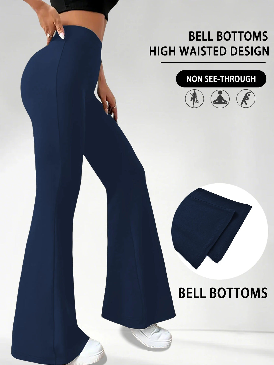 Pantalon Évasé Pattes d'Éléphant Yoga | MDN Store