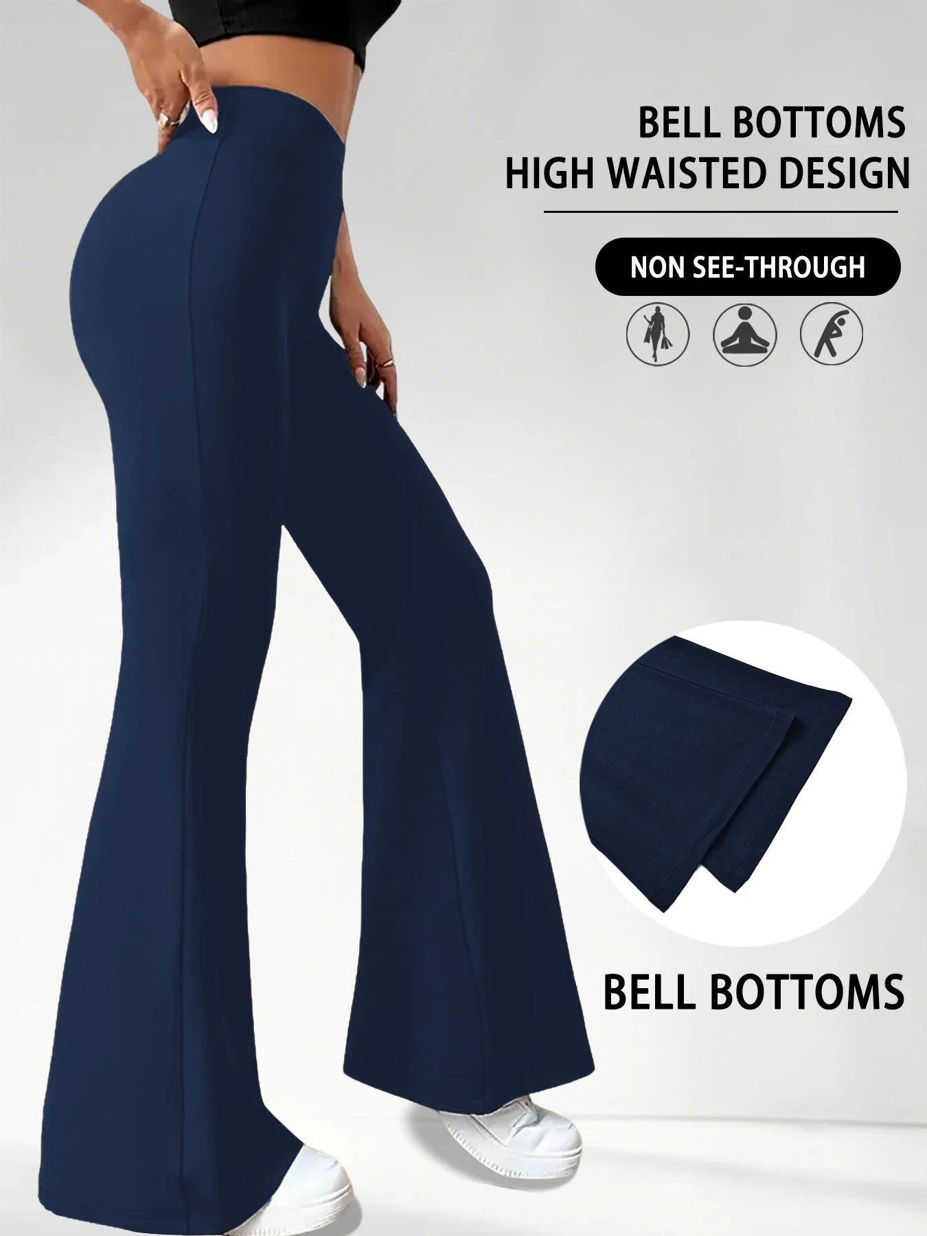 Pantalon Évasé Pattes d'Éléphant Yoga | MDN Store