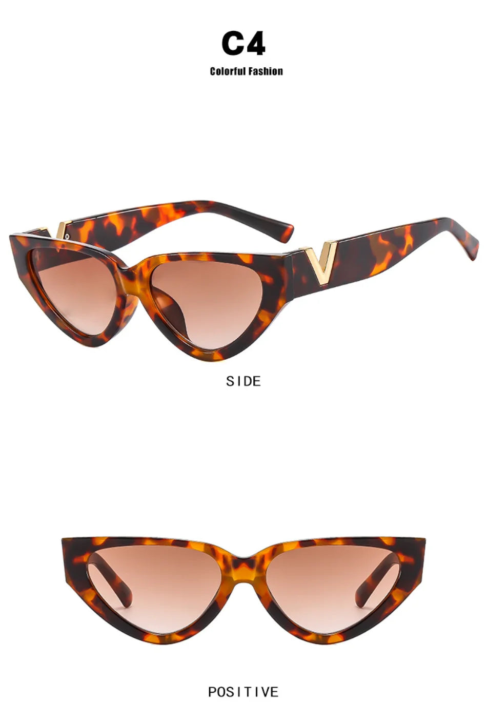 Lunettes Soleil Cat Eye Vintage UV400 | MDN Store