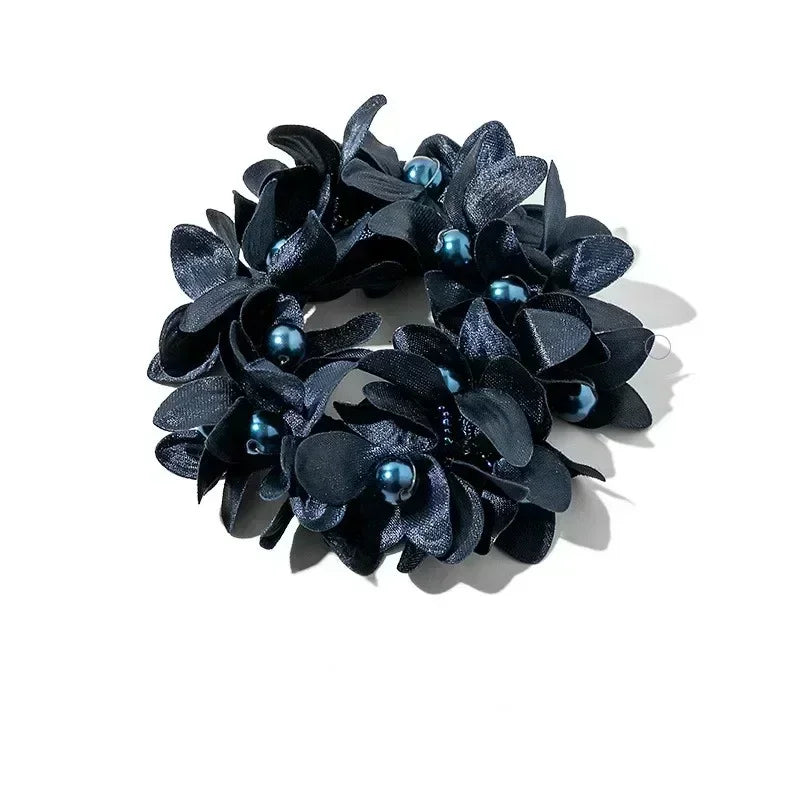 Chouchou Dentelle Nœud Fantaisie - Élastique Cheveux Femme Fille Haute... | MDN Store