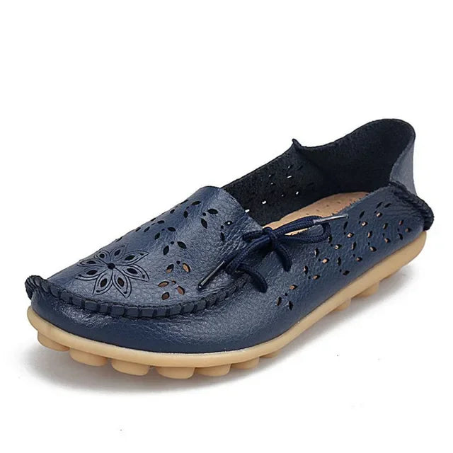 Ballerines Cuir Véritable Confort Femme | MDN Store