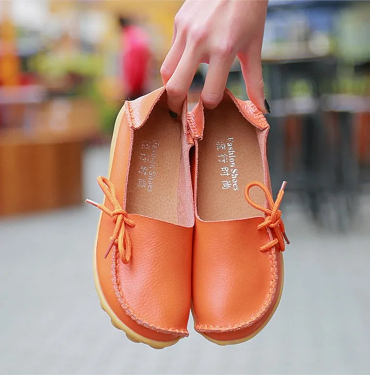 Ballerines Cuir Nœud Papillon Grande Taille | MDN Store