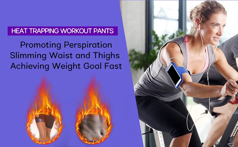 Shorty Gainant Sauna Minceur Femme - Gaine Sculptante Taille Haute Effet Thermique | MDN