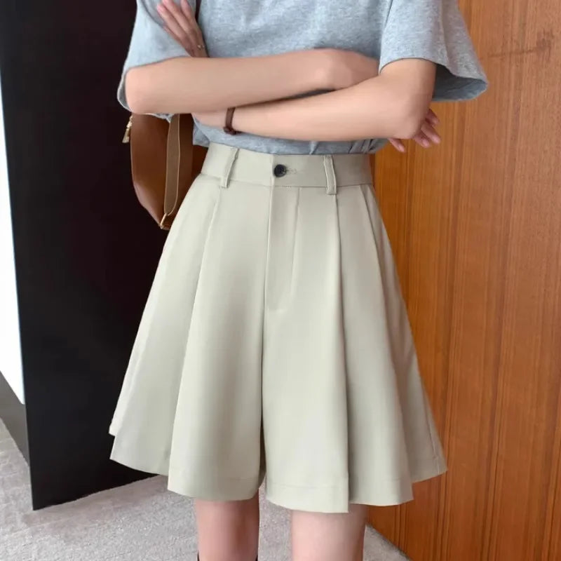 Short Femme Taille Haute Large Coupe Ample | MDN Store