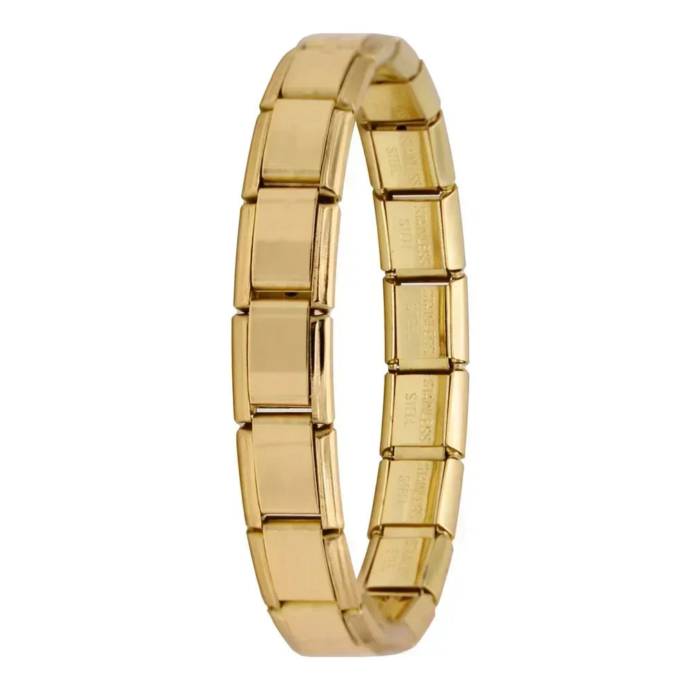 Bracelet Femme Elastique Charme Acier Inoxydable 9mm | MDN Store