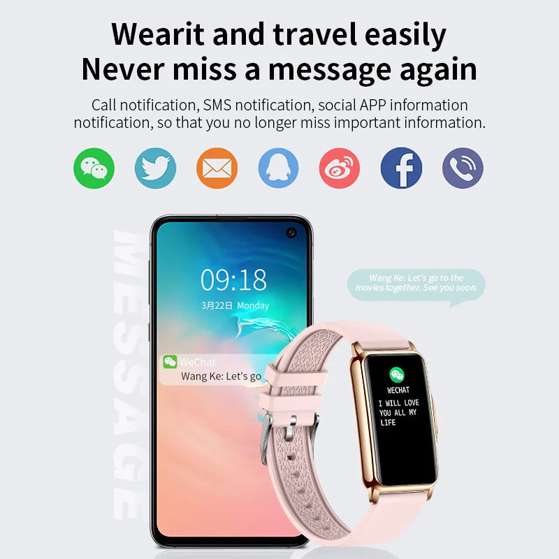 Bracelet Connecté Sport Cardiofréquencemètre SpO2 | MDN Store