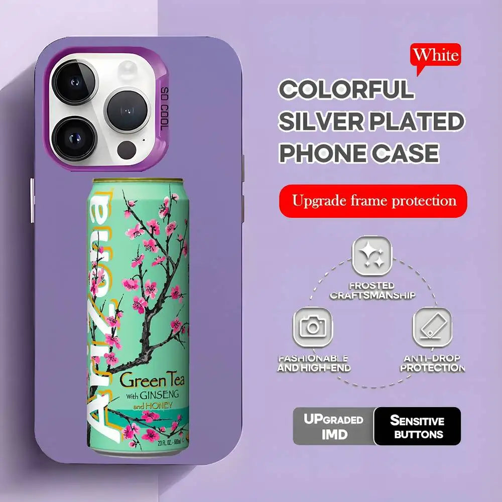 Coque iPhone Arizona Iced Tea Vaporwave Aesthetic - 16 15 14 13 | MDN Store
