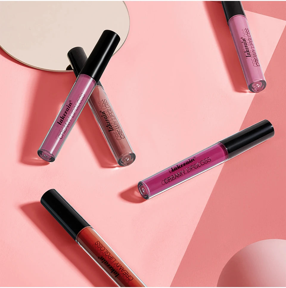 Gloss Lèvres Crémeux Imperméable 8 Couleurs Velours Mat Hydratant | MDN Store