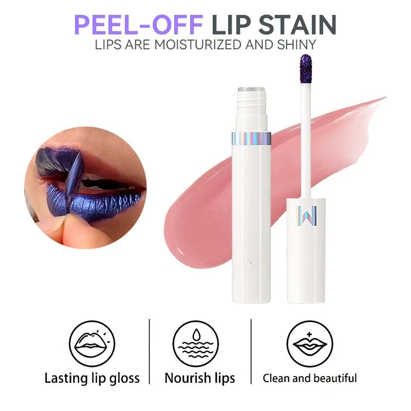 Teinture Lèvres Peel Off Tattoo Coréen Waterproof Longue Tenue Rose Rouge | MDN