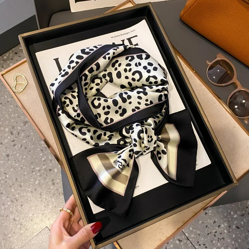 Foulard Soie Long Étroit Femme Cravate | MDN Store