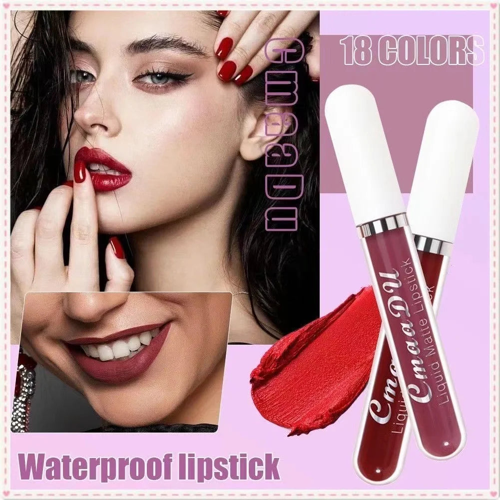 Gloss Lèvres Mat CmaaDu Imperméable Longue Tenue Teinture Rouge | MDN Store