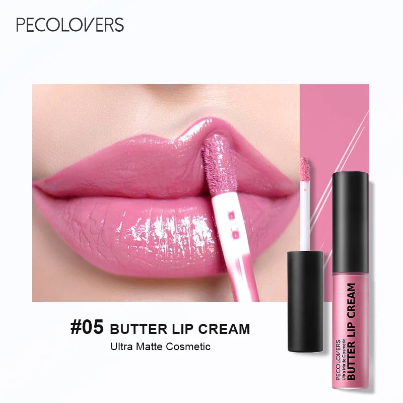 Rouge à Lèvres Liquide Imperméable 21 Couleurs Vitamine E Repulpant | MDN Store