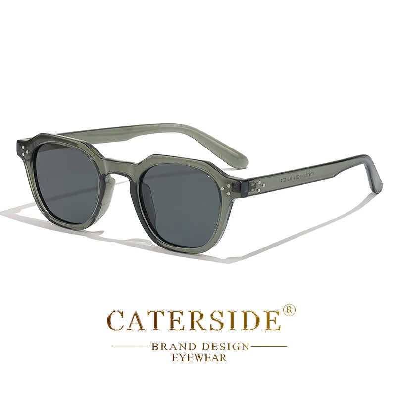 CATERSIDE Lunettes de Soleil Polarisées Rétro Femme Monture TR90 Ultra-Légère UV400 | MDN Store 25