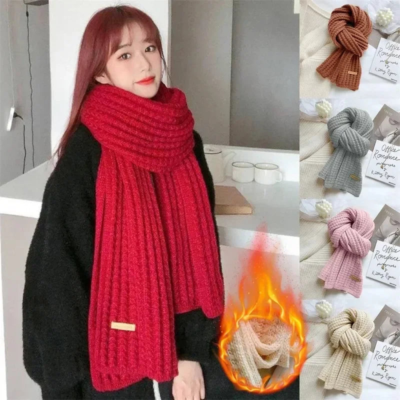 Écharpe Tricotée Thermique Hiver | MDN Store