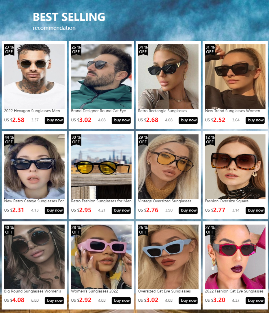 Lunettes Soleil Cat Eye Vintage UV400 | MDN Store