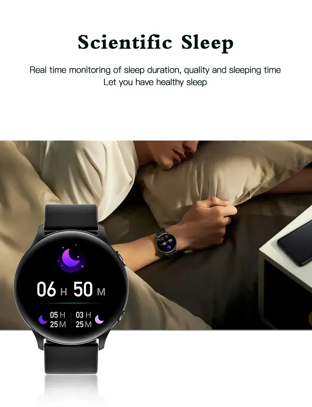Montre Connectée Acier 1.32" Appels Bluetooth | MDN Store