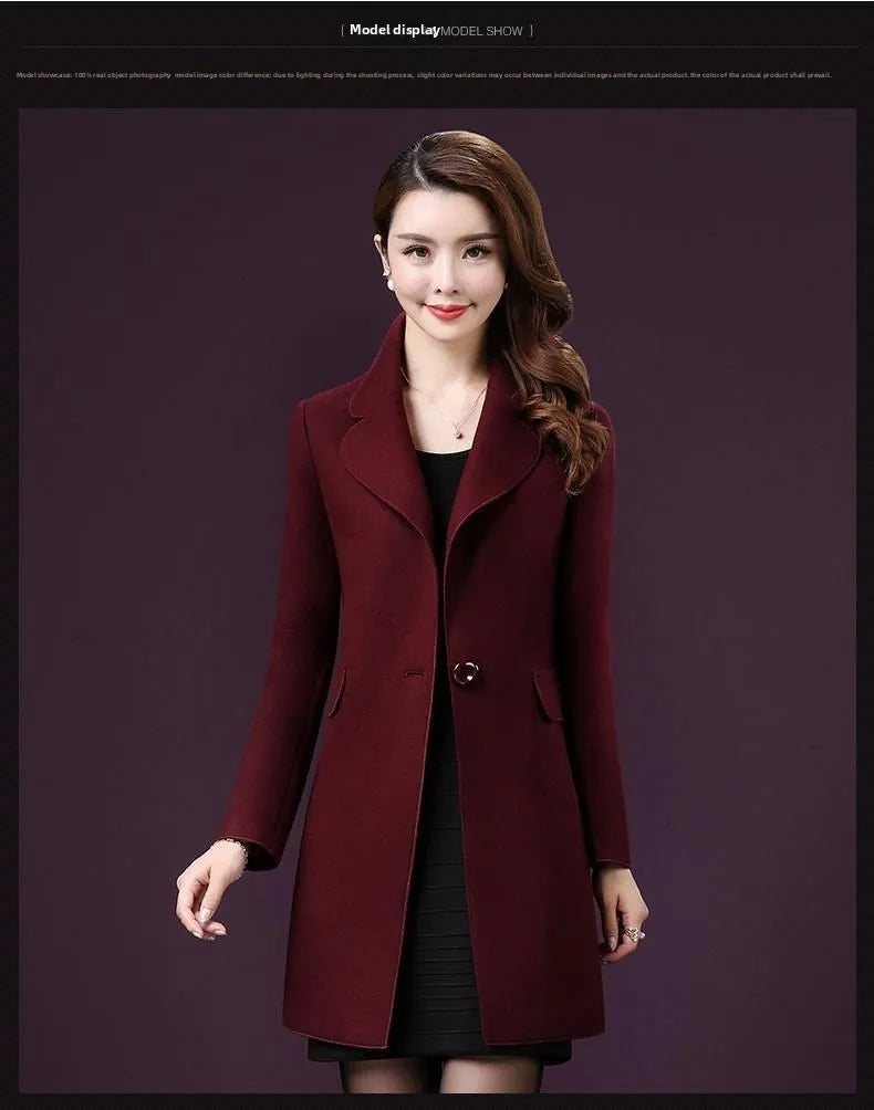 Manteau L' taille Bleu marine femme - MDN Store 25