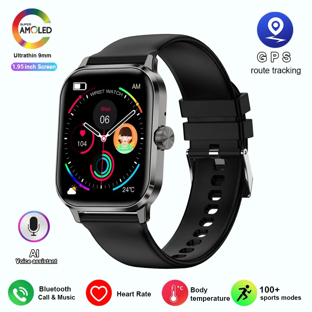 Montre Connectée Ultra-Fine 1.99" Appels Bluetooth GPS | MDN Store