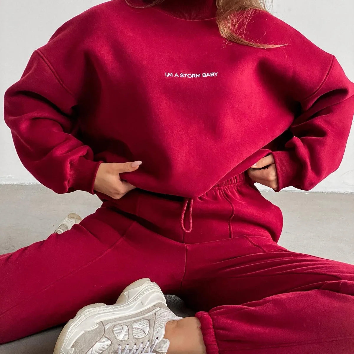 Ensemble Sweat Capuche Femme Imprimé Sport | MDN Store