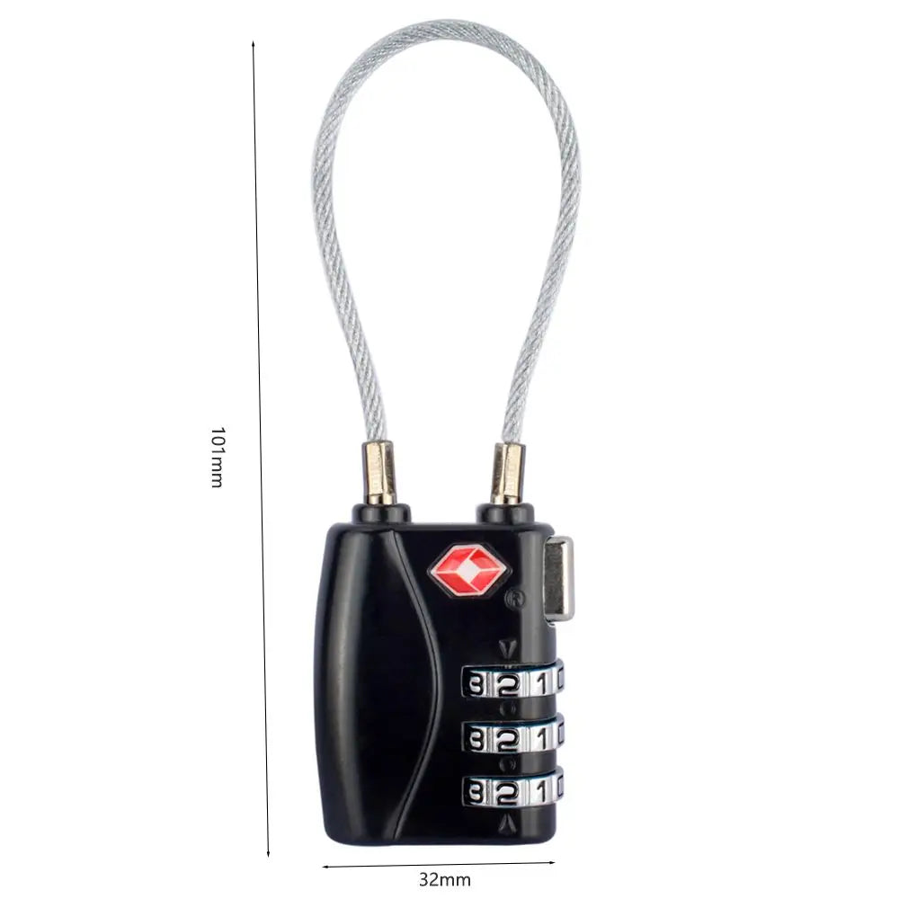 Cadenas TSA Câble Acier Code | MDN Store