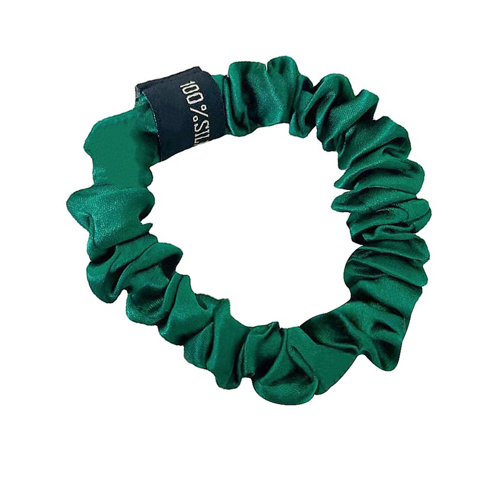 Chouchou Soie de Mûrier 100% Pure 19 Momme - Élastique Cheveux Premium | MDN