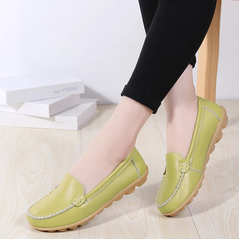 Chaussures Cuir Confort Slip-On Respirantes | MDN Store