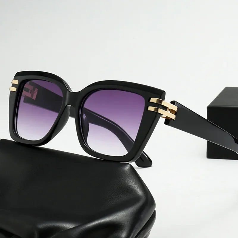 Lunettes Soleil Carré Vintage Rivet | MDN Store