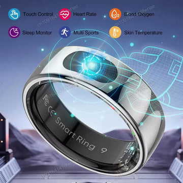 Bague Connectée Smart Ring Santé Température Étanche 5ATM | MDN Store