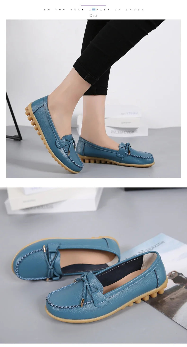 Ballerines Cuir Souple Confort Femme | MDN Store