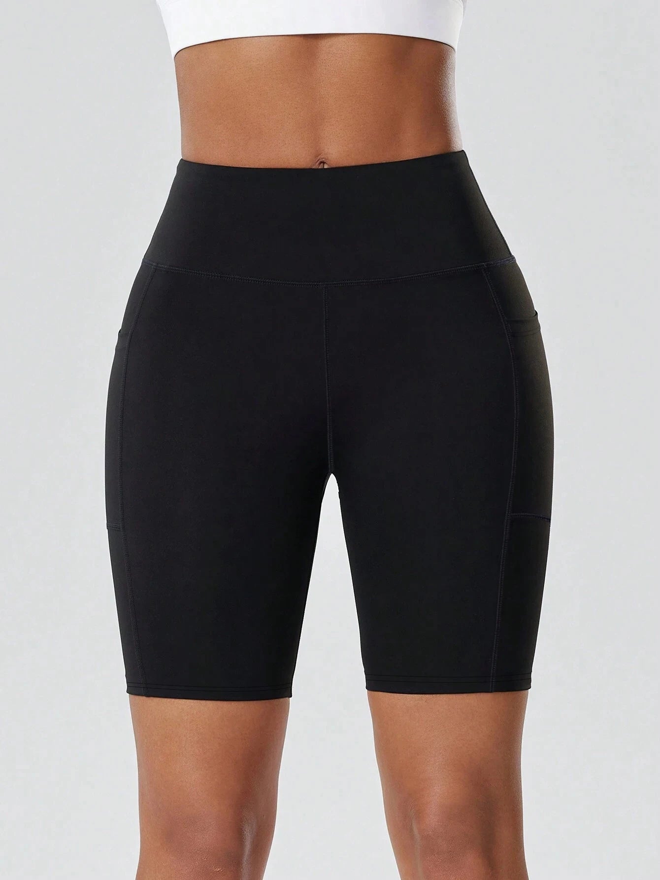 Short Sport Femme Taille Haute Slim | MDN Store 25