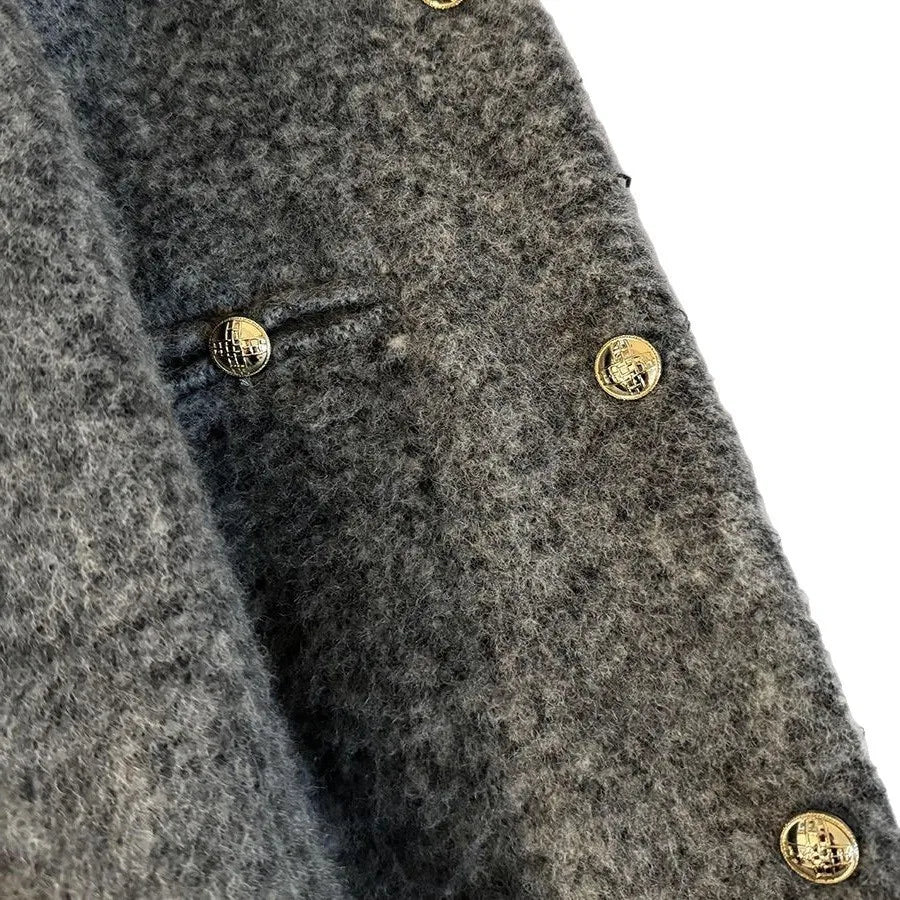 Veste Courte Grise Style Français | MDN Store