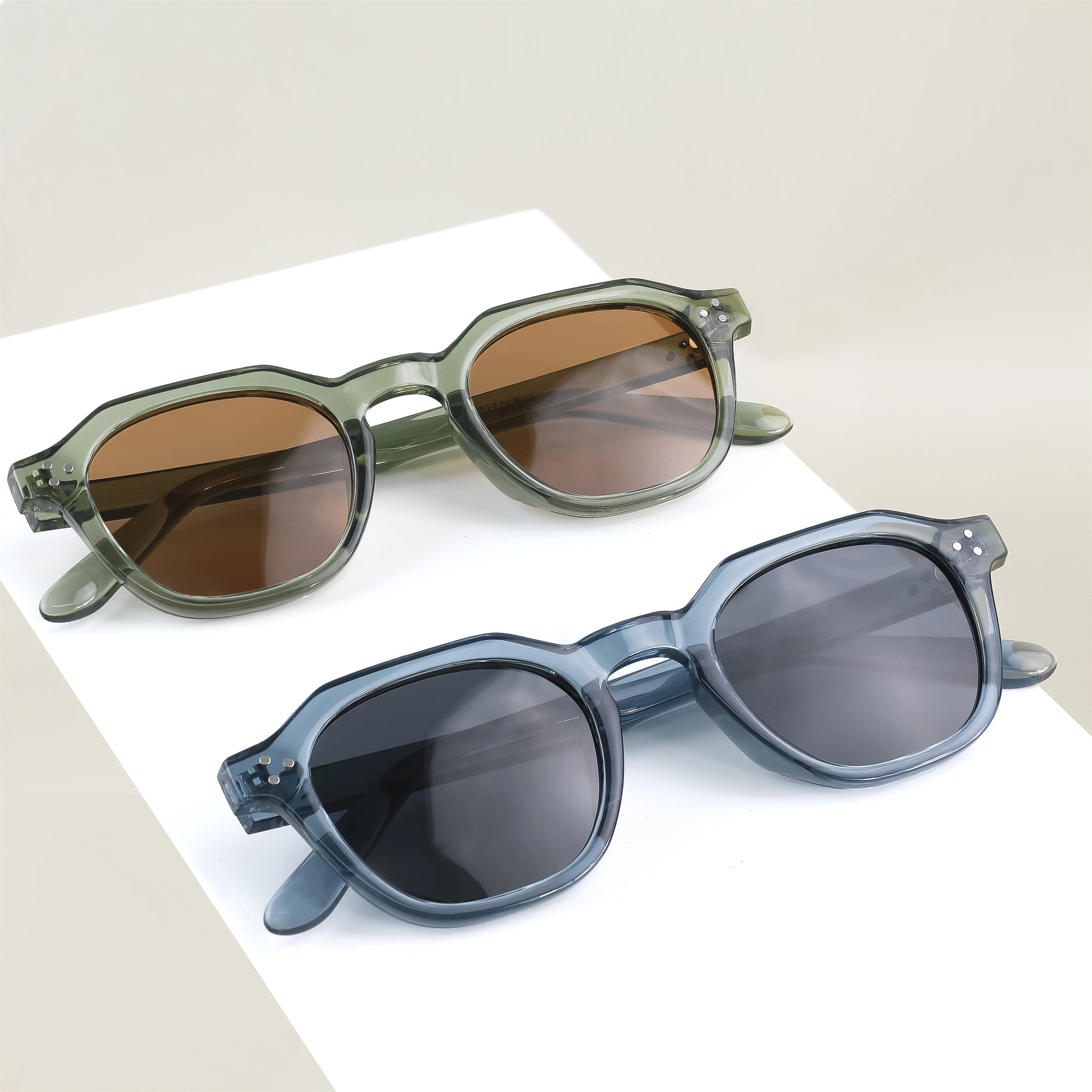 CATERSIDE Lunettes de Soleil Polarisées Rétro Femme Monture TR90 Ultra-Légère UV400 | MDN Store 25
