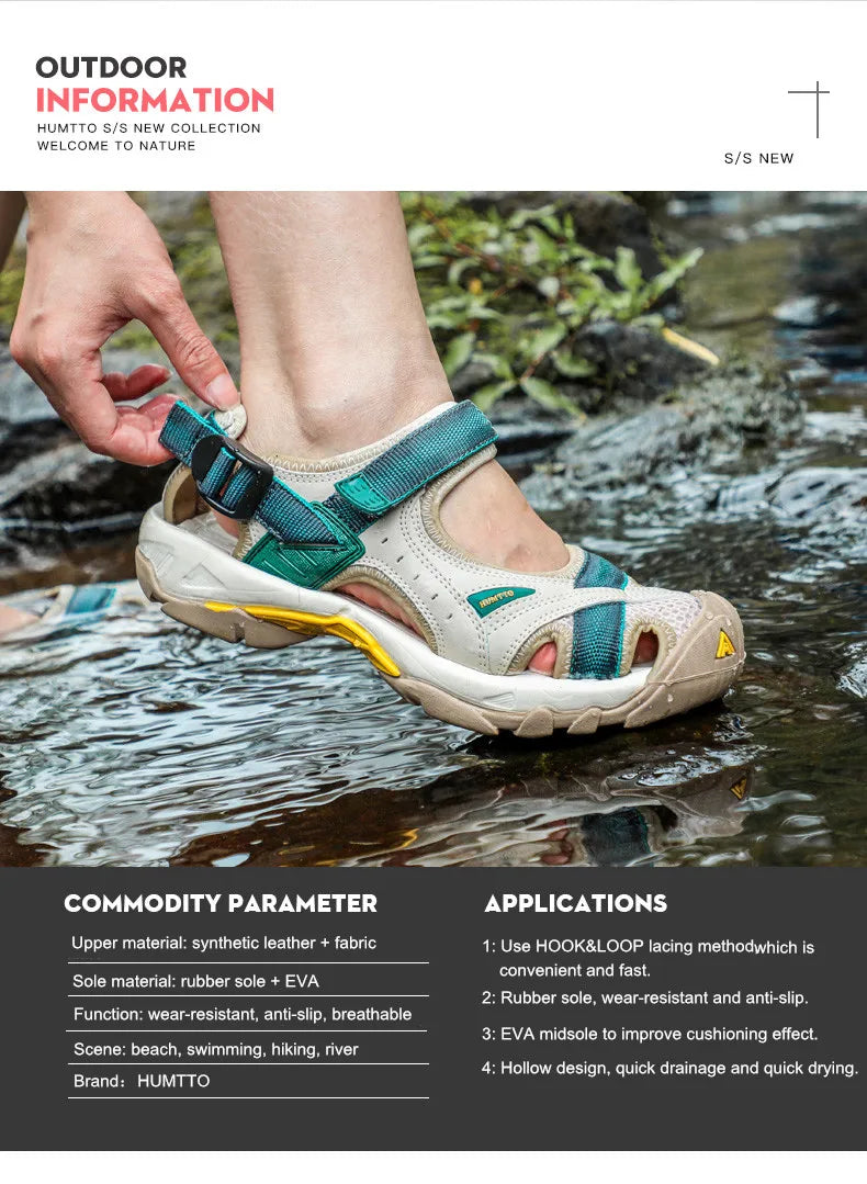 Sandales Randonnée Aquatiques Femme HUMTTO | MDN Store