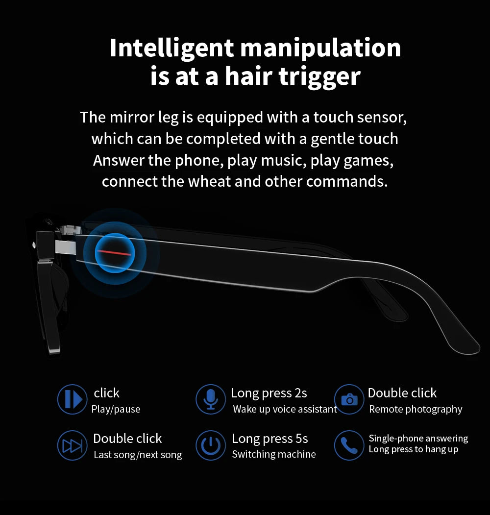 Lunettes Connectées Bluetooth Audio Sport | MDN