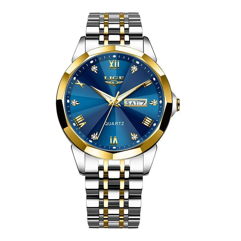 Montre Femme LIGE Quartz Acier Inoxydable | MDN Store